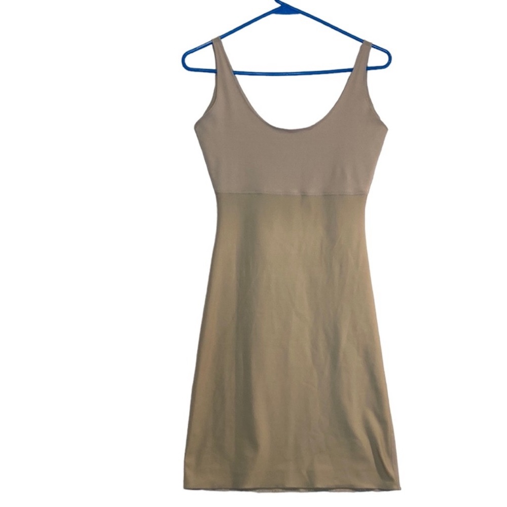 Spanx By Sara Blakely Shaper Dress Nude Beige Size M
